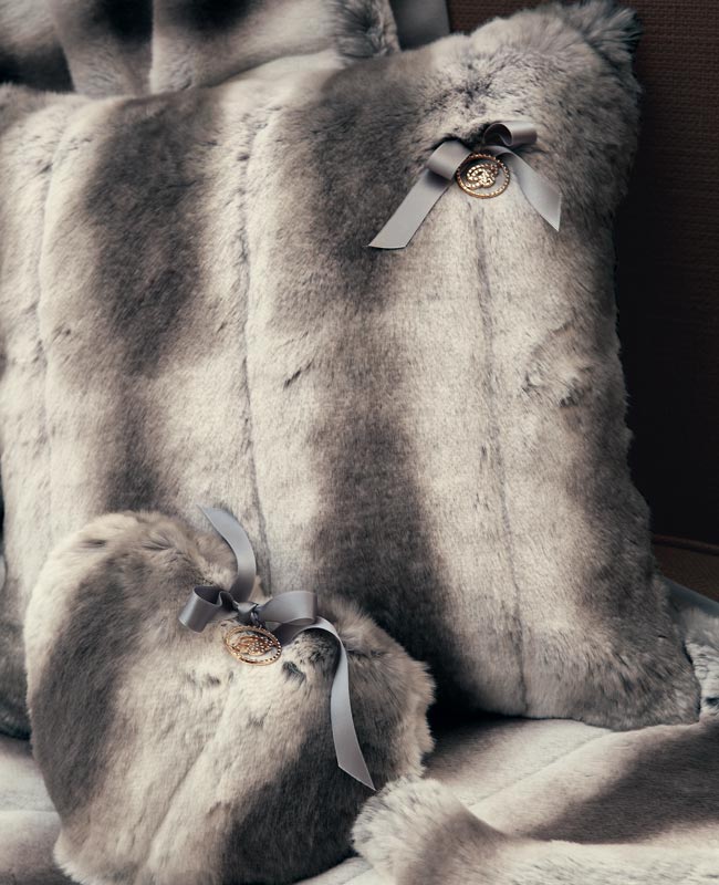 Cushion Zibellino Small heart-shaped