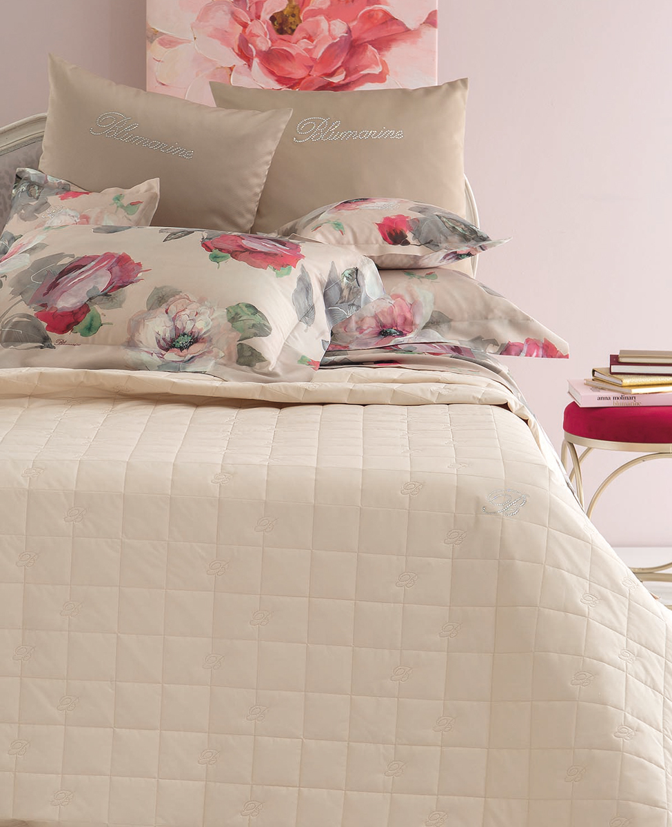 Bedspread Blu Valentina queen bed