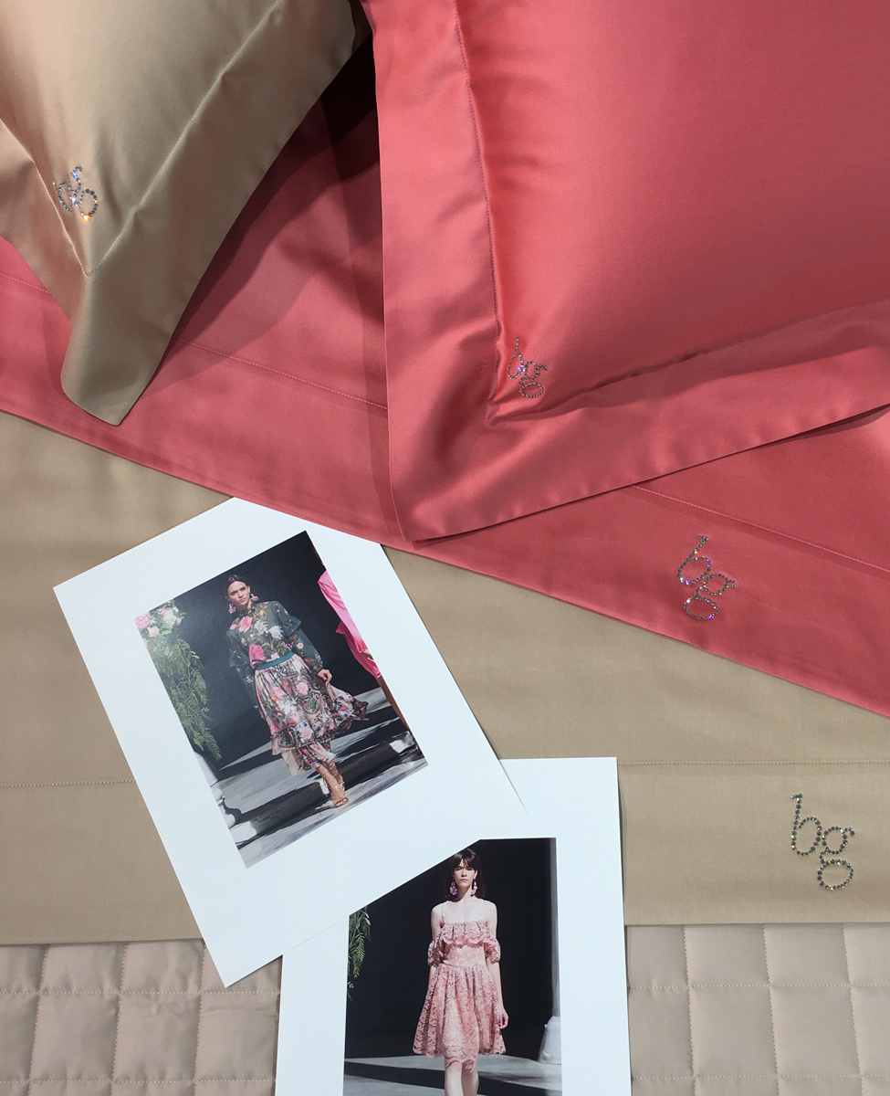 Sheet set Genziana single bed