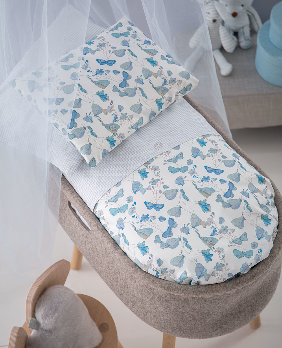 Duvet cover set for baby cradle Piccola Luna
