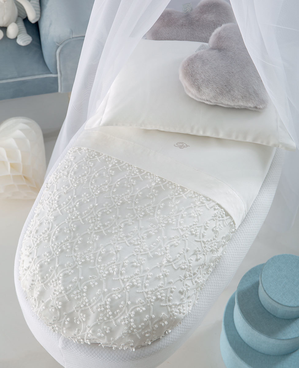 Copripiumino culla Baby Bianca