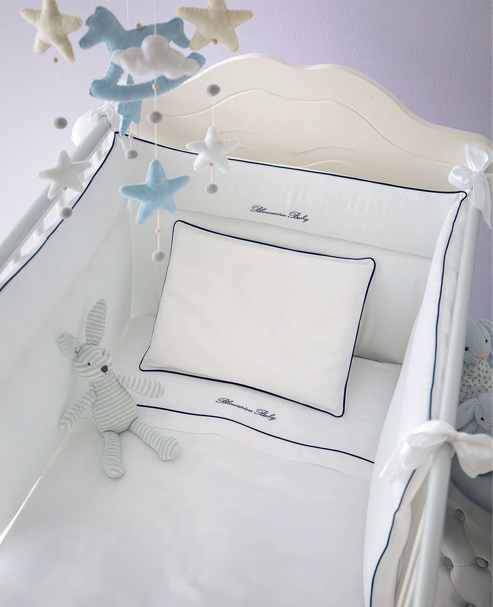 Duvet cover set for baby bed Baby Blu