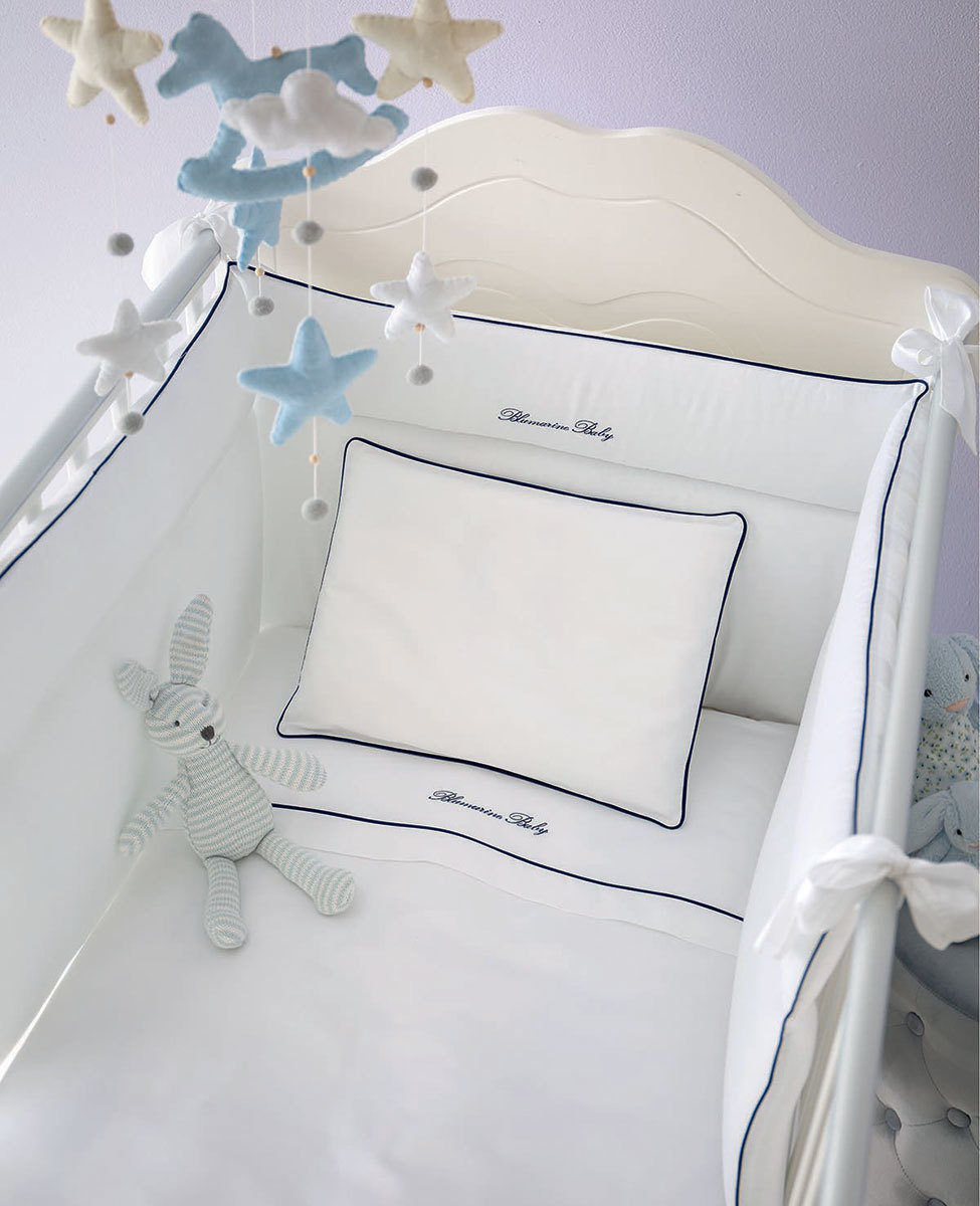 Copripiumino lettino Baby Blu