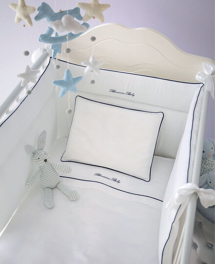 Copripiumino lettino Baby Blu