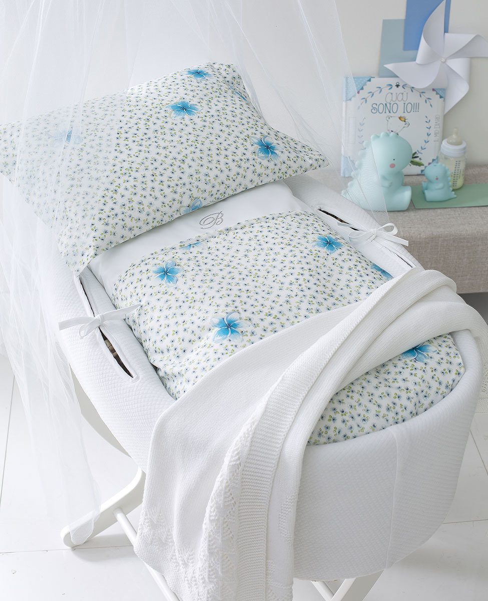 Completo copripiumino culla Marysol