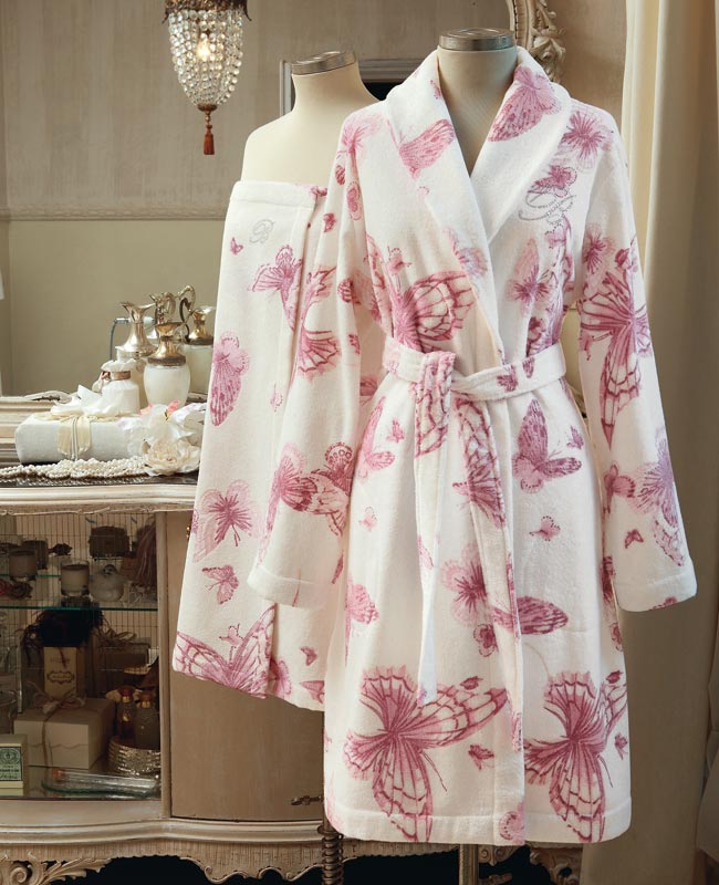 Bathrobe Celeste Medium