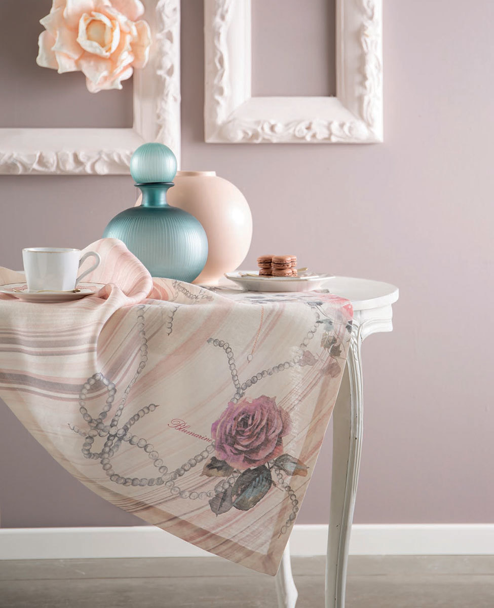 Copritavolo Plissè 88x88