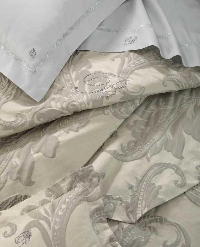 Copriletto King Size 3 Pezzi Mk Collection - Motivo A Rombi, Colore Verde Oliva, Microfibra Spazzolata, Lavabile