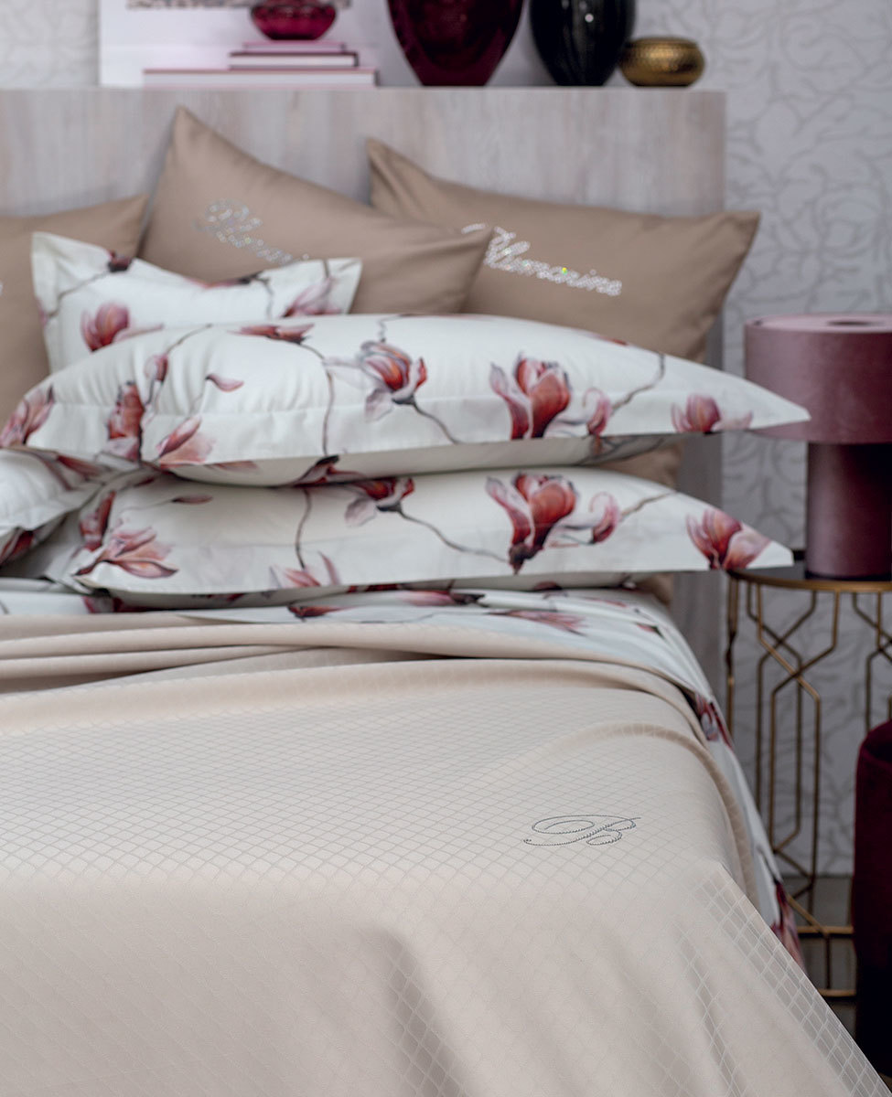 Copriletto liscio Tulle matrimoniale