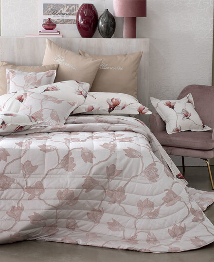 Bedspread Blue Carpet for double bed