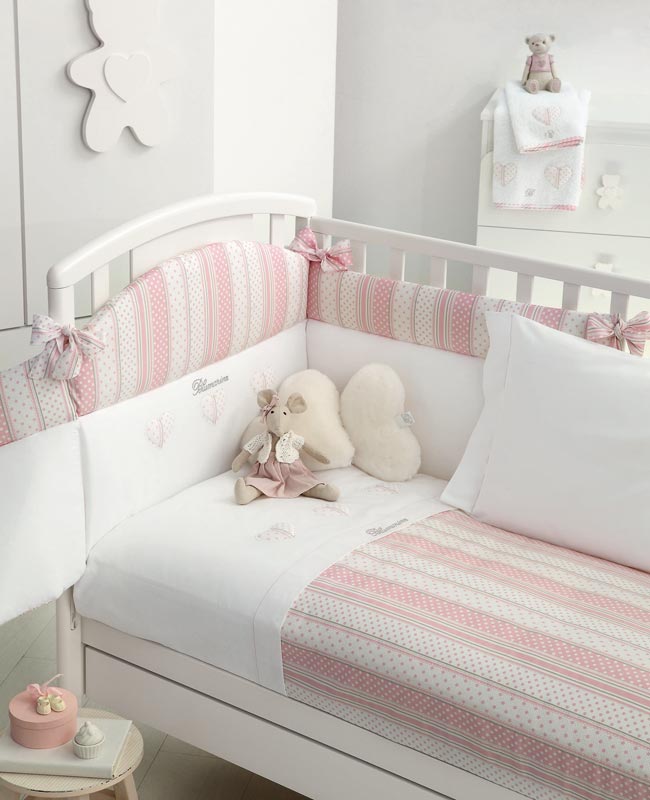 Duvet cover set for baby bed Coccole