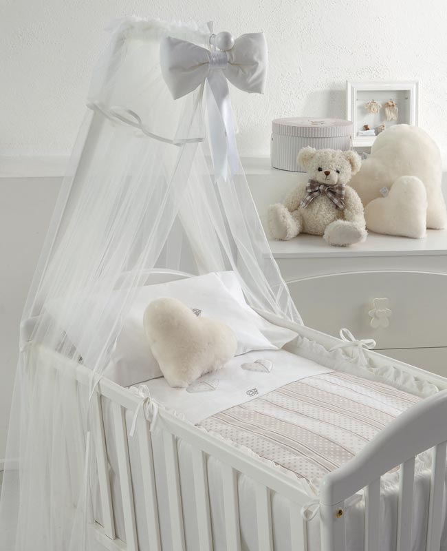 Duvet cover set for baby cradle Coccole