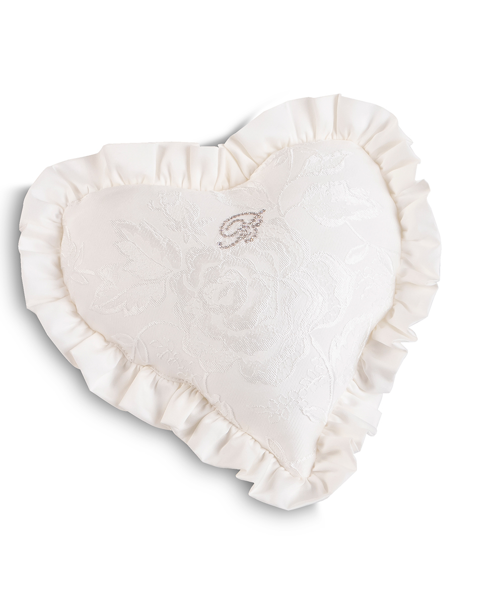 Cuscino cuore Battesimo