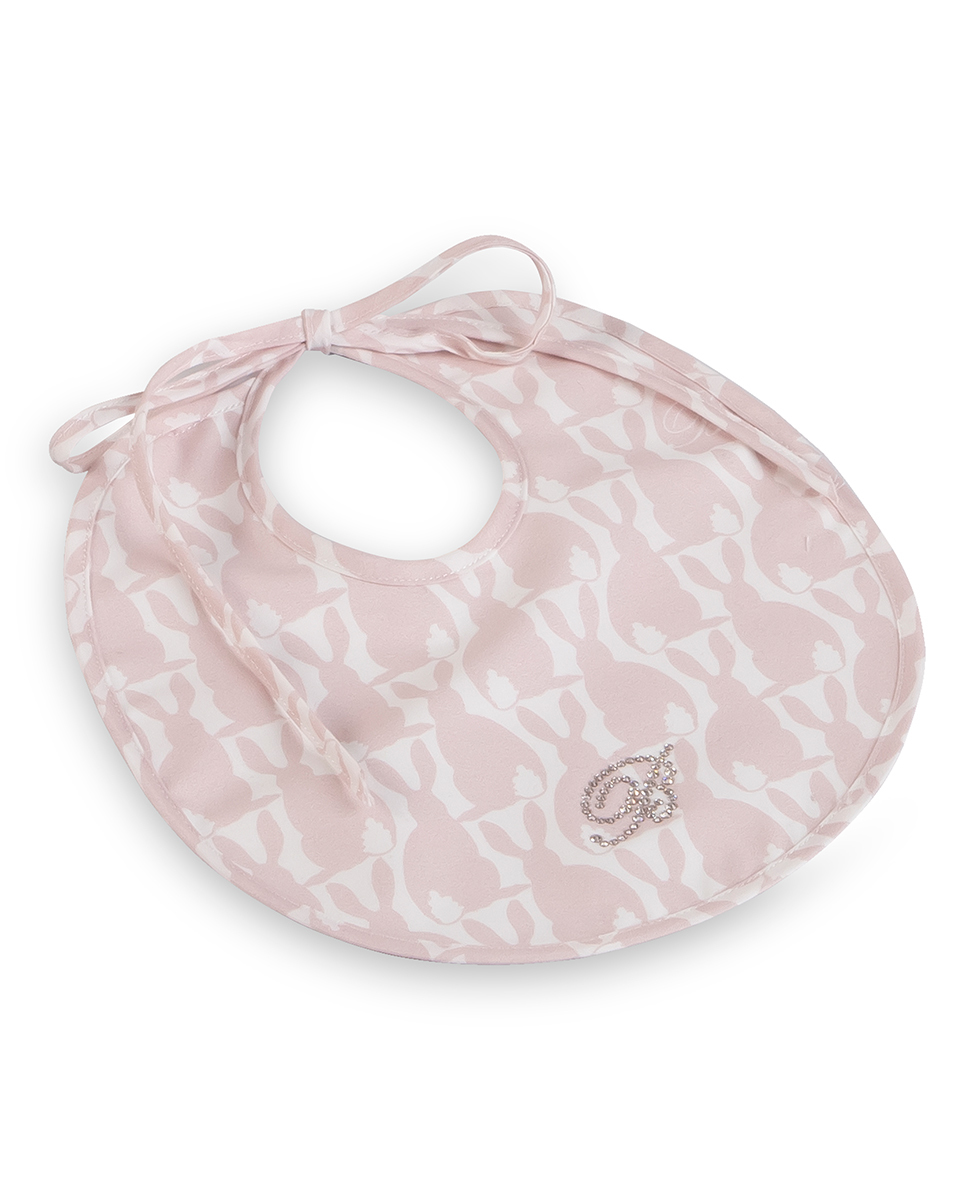 Bavaglino neonato Bianconiglio