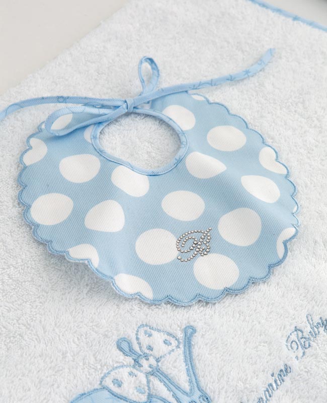 Bavaglino Neonato Lumachina