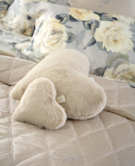 Cuscino cuore Bluvi piccolo
