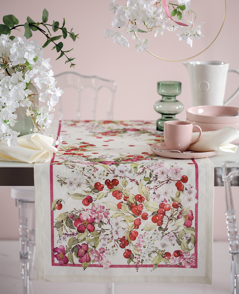 Runner Ciliegia 50x150