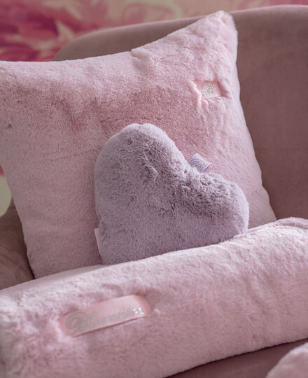 Heart-shaped cushion New Blanca