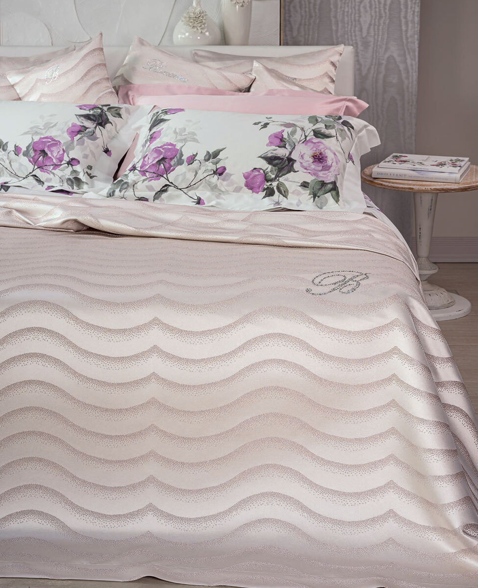 Unquilted bedcover Jasmine double bed