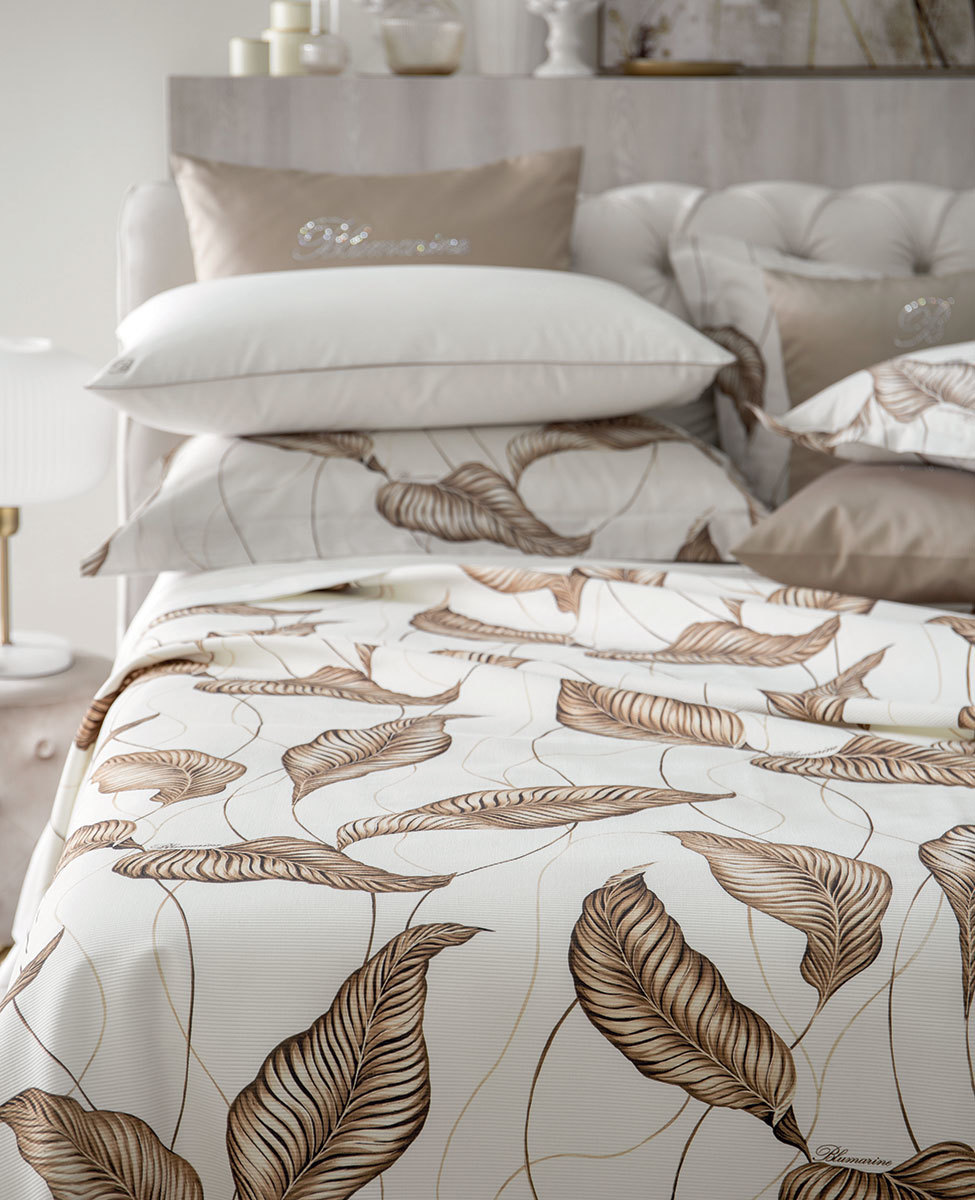 Copriletto liscio Lucrezia matrimoniale