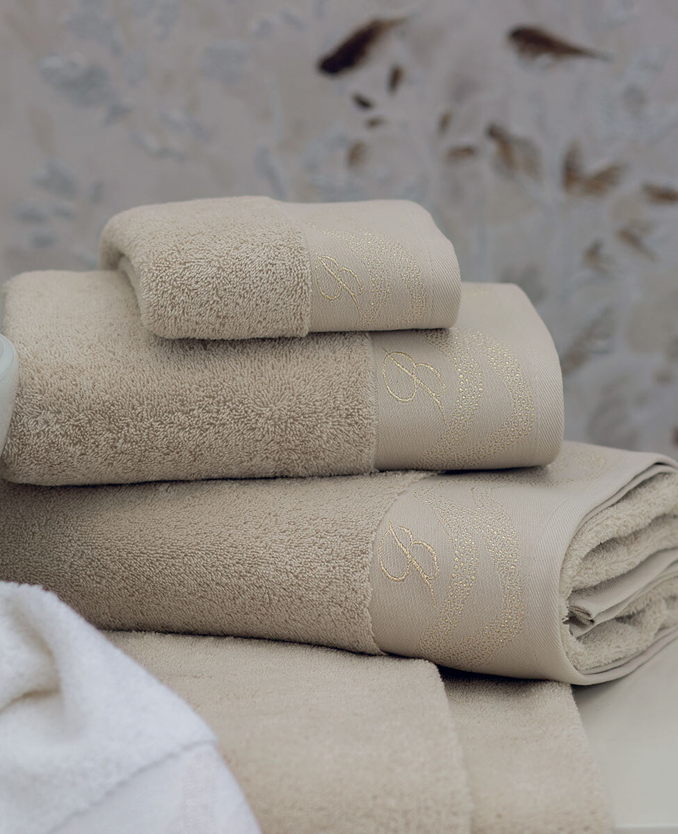 Set asciugamani Crystelle 2 pz