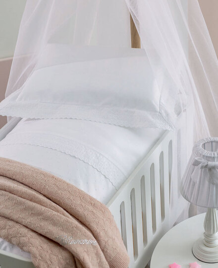 Duvet cover set for baby cradle Bon Ton