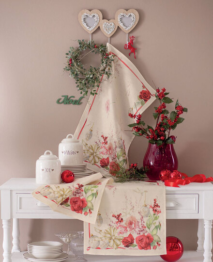 Tea towel Jingle Bells 50x70