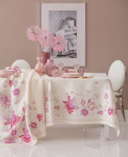 Tablecloth Rose 170x270