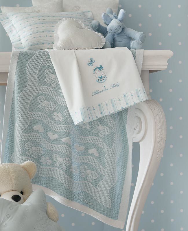 Blanket for baby cradle Ballerine