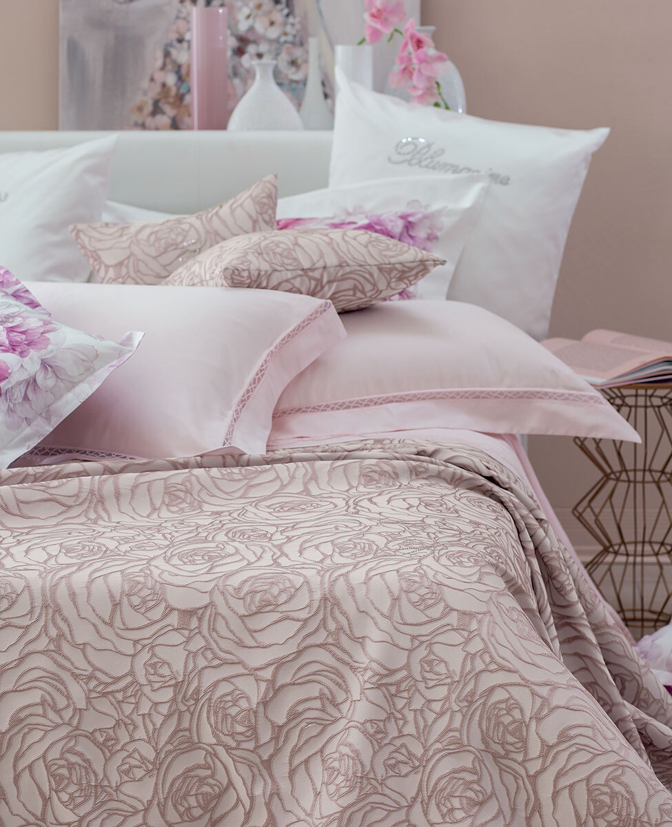 Unquilted bedspread Dalida double bed