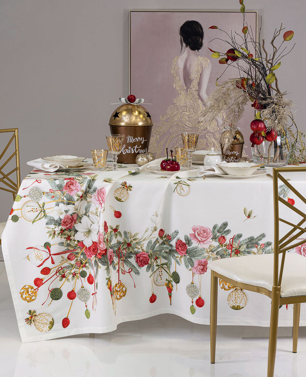 Tablecloth Merry Decor 170x270