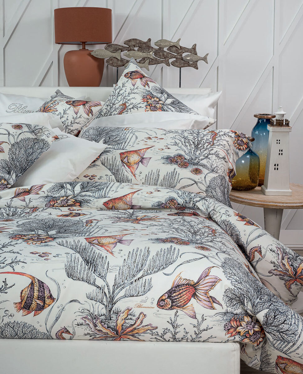 Duvet cover set Tropical double bed