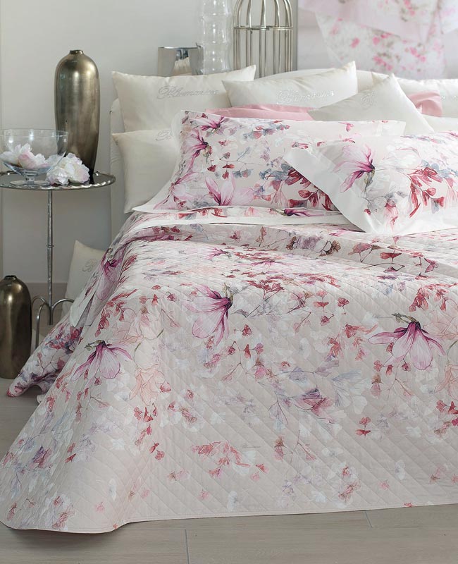 Bedspread Magnolia for double bed Blumarine Home Collection Store