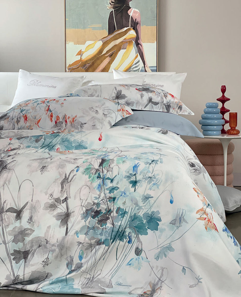 Duvet cover set Ciclamino double bed