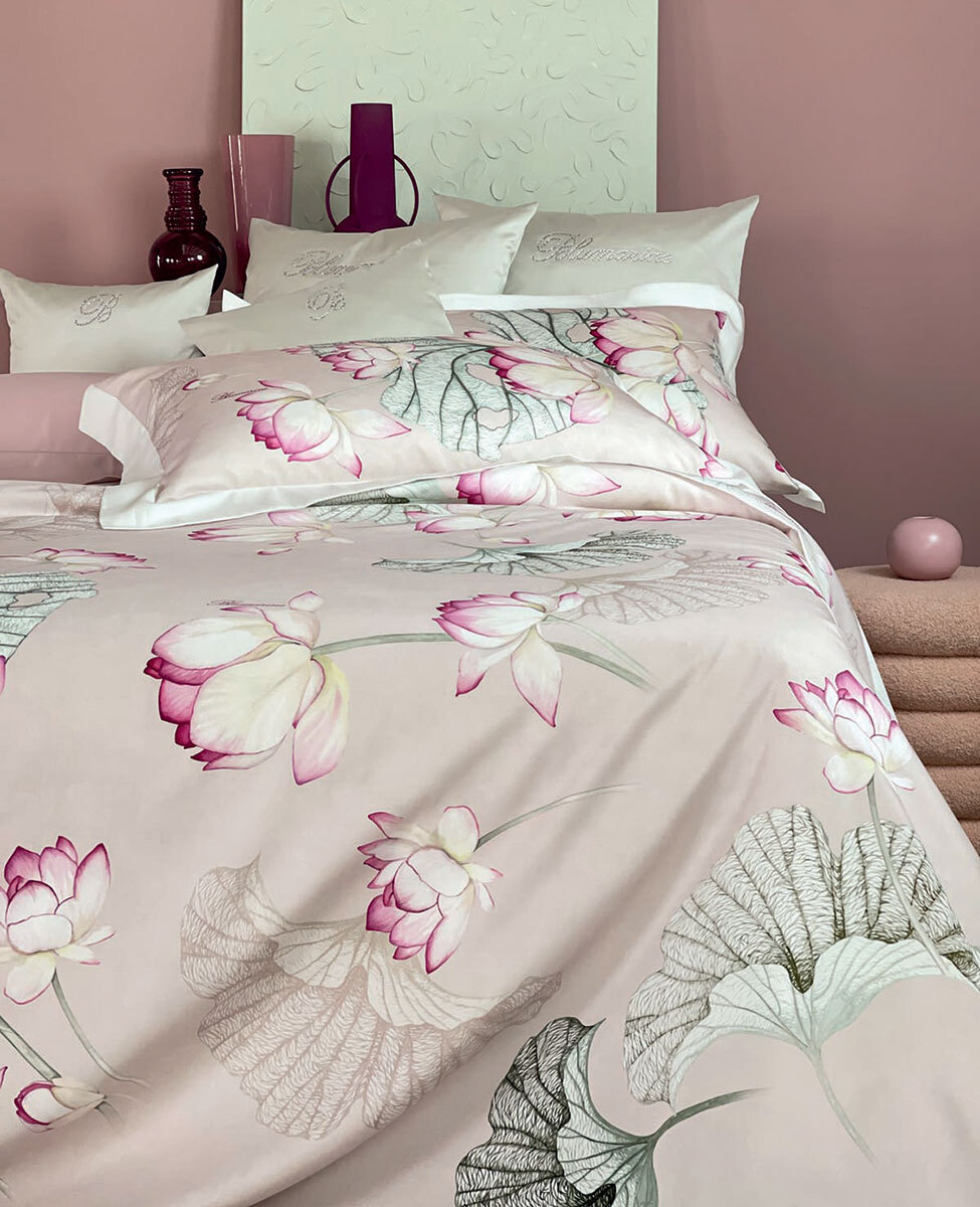 Lenzuola quattro stagioni Loto matrimoniale