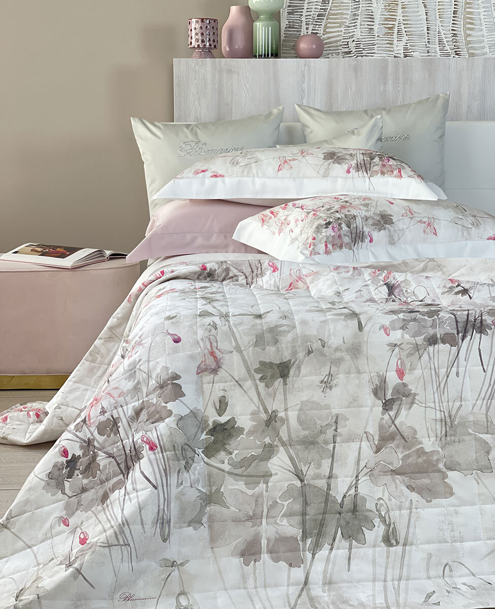 Bedspread Ciclamino double bed