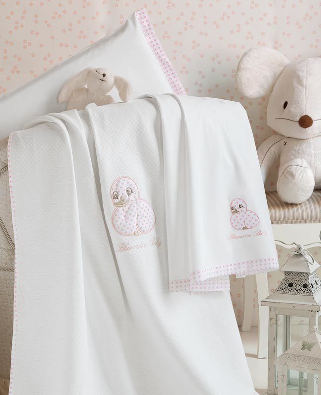 Bedpsread Miffy for baby cradle
