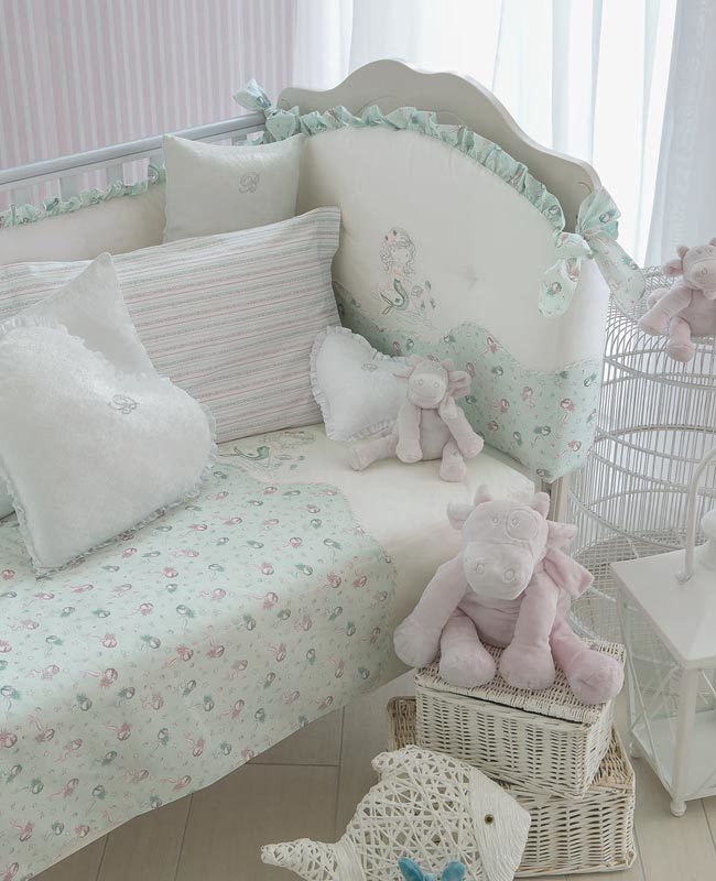 Duvet cover set for baby bed Coralli