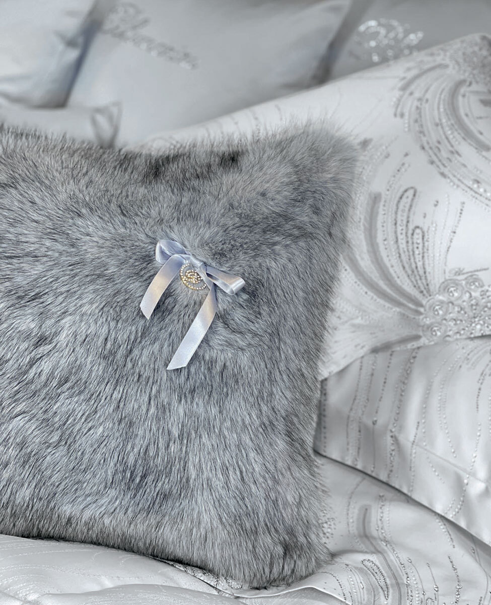 Cuscino Volpe Argentata 42x42