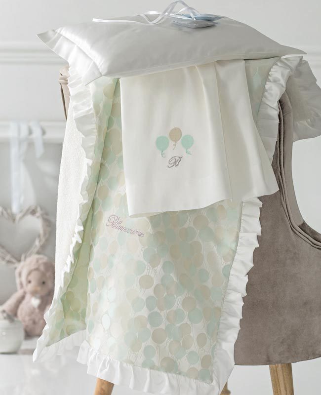 Sheet set for baby cradle Palloncini