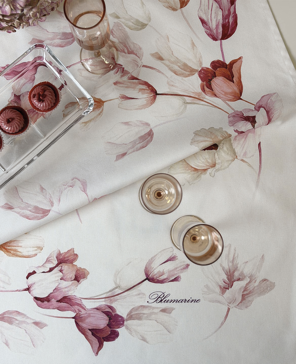 Table cover Tulipani 88x88