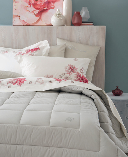 Comforter Blu Valentina single bed