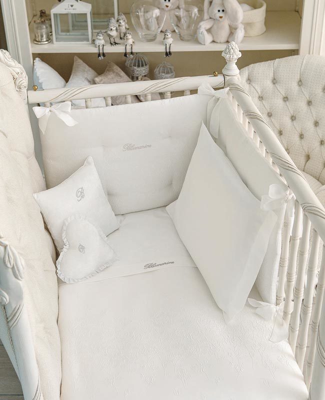 Duvet cover set for baby bed Bocciolini
