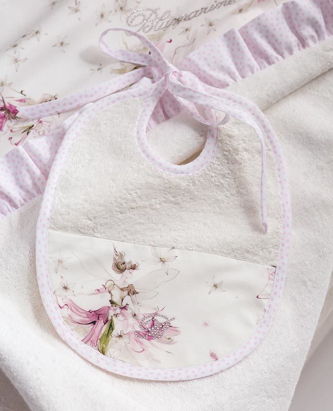 Bavaglino baby Fatine 3 pezzi