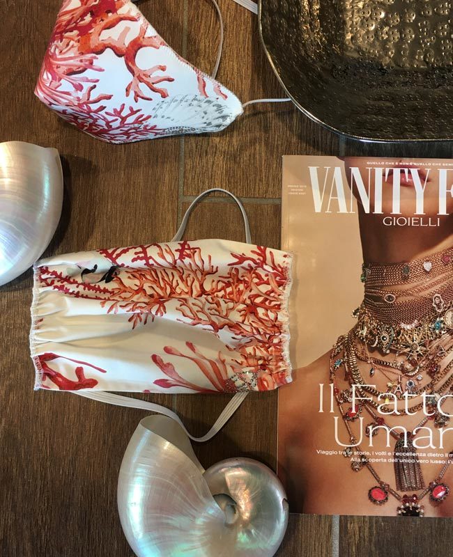 Mascherina a fascia Polinesia