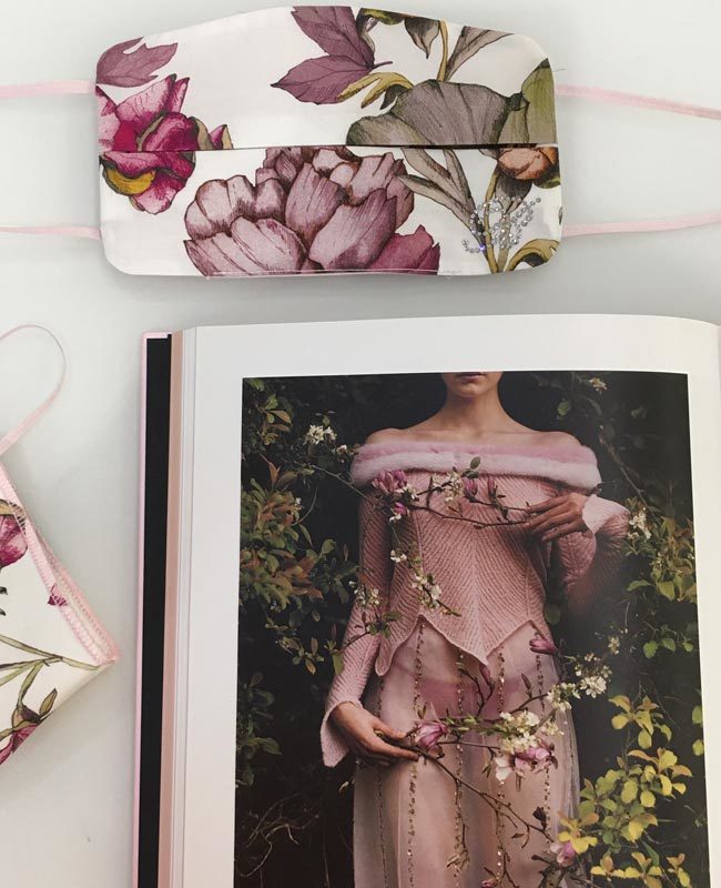 Mascherina sartoriale Marlene