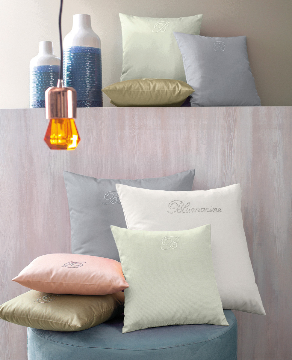Cushion Note Blu 42x42