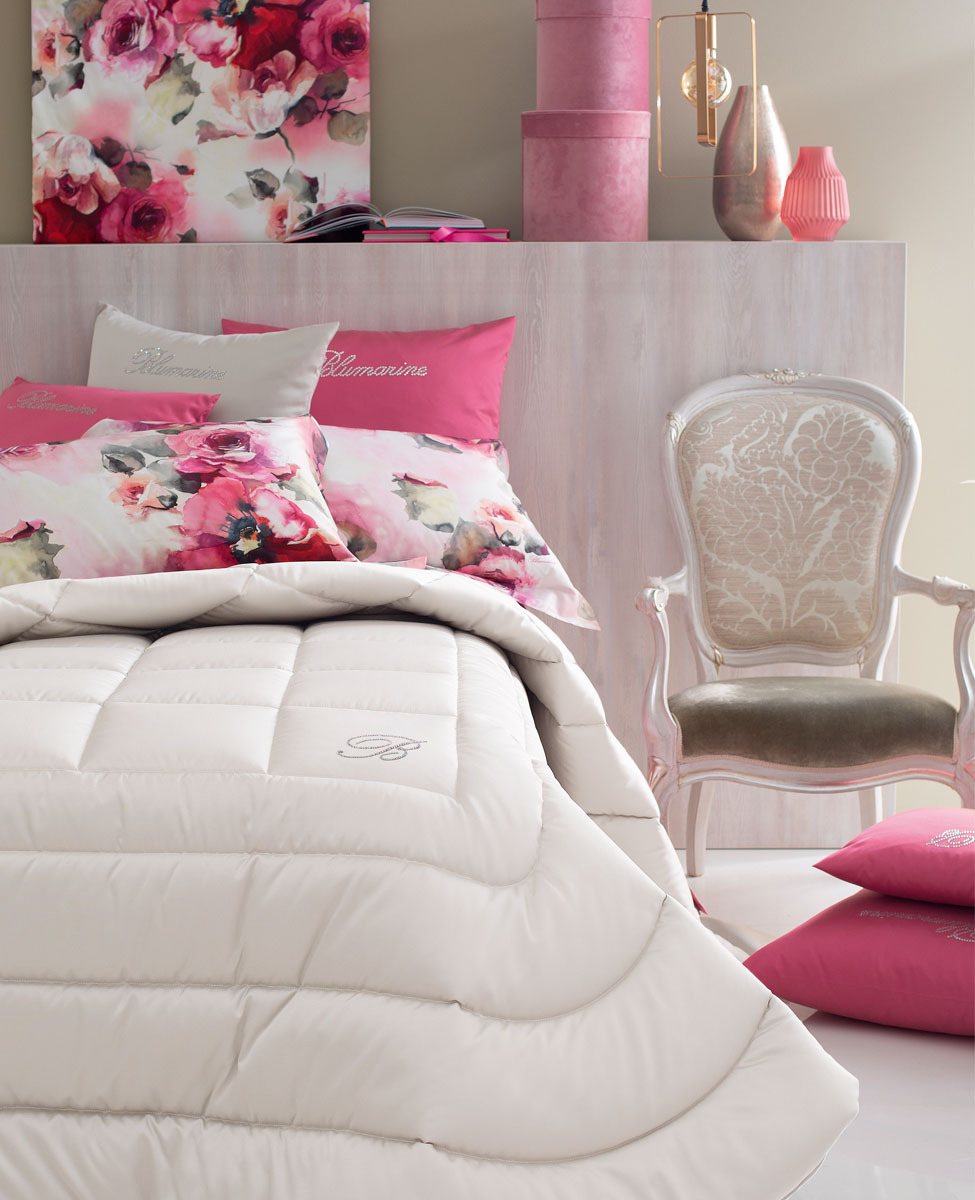 Comforter Note Blu for double bed